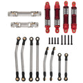 Red TRX4M Connecting Rod Shock Absorber Drive Shaft Kit