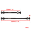 109MM Steel Driveshaft size for 1/10 RC Crawler