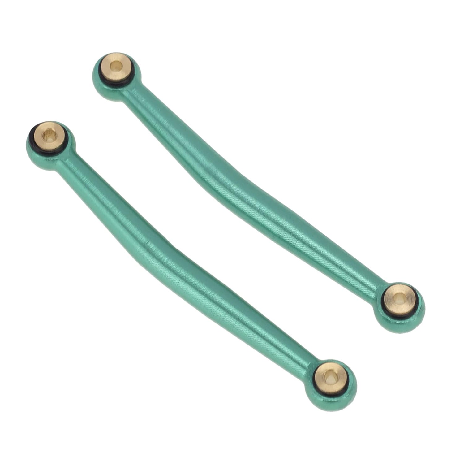 Green Aluminum Alloy Chassis Tie Rod and Steering Rod Kit for Axial SCX24