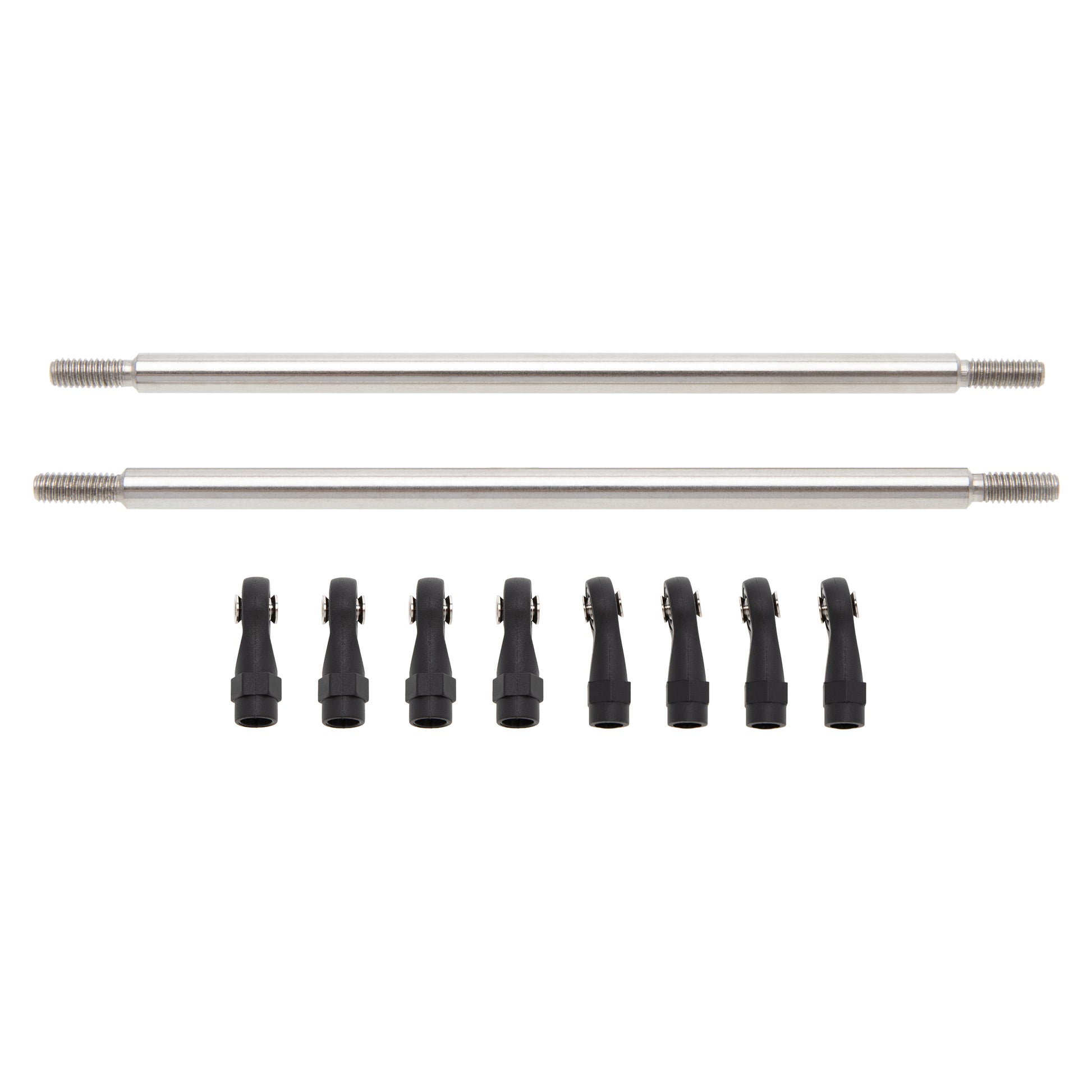 Stainless Steel Link Rods Linkage Kit for TRX-4 SCX10 Tamiya CCO1