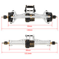 Silver Brass Aluminum Front and Rear Axle size for TRX4M