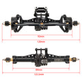 Aluminum Front and Rear Axle Assembly Kit TRX4M Axle size