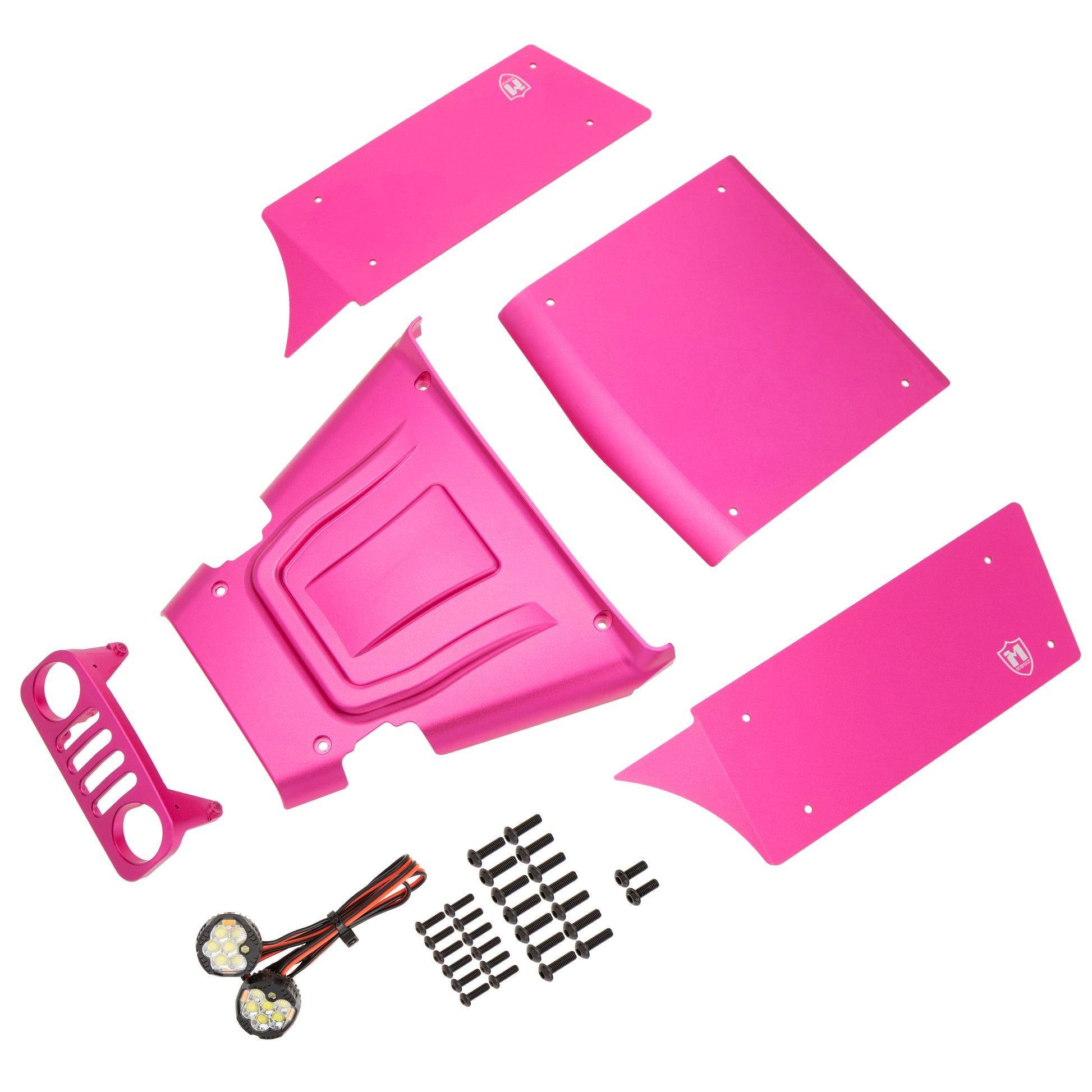 Pink Vanquish H10 Optic Aluminum Body Panels Kit