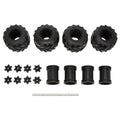 Monster Truck Rim Tire Set for Axial SCX24 FMS FCX24 TRX4M