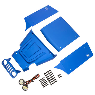 Blue Vanquish H10 Optic Aluminum Body Panels Kit