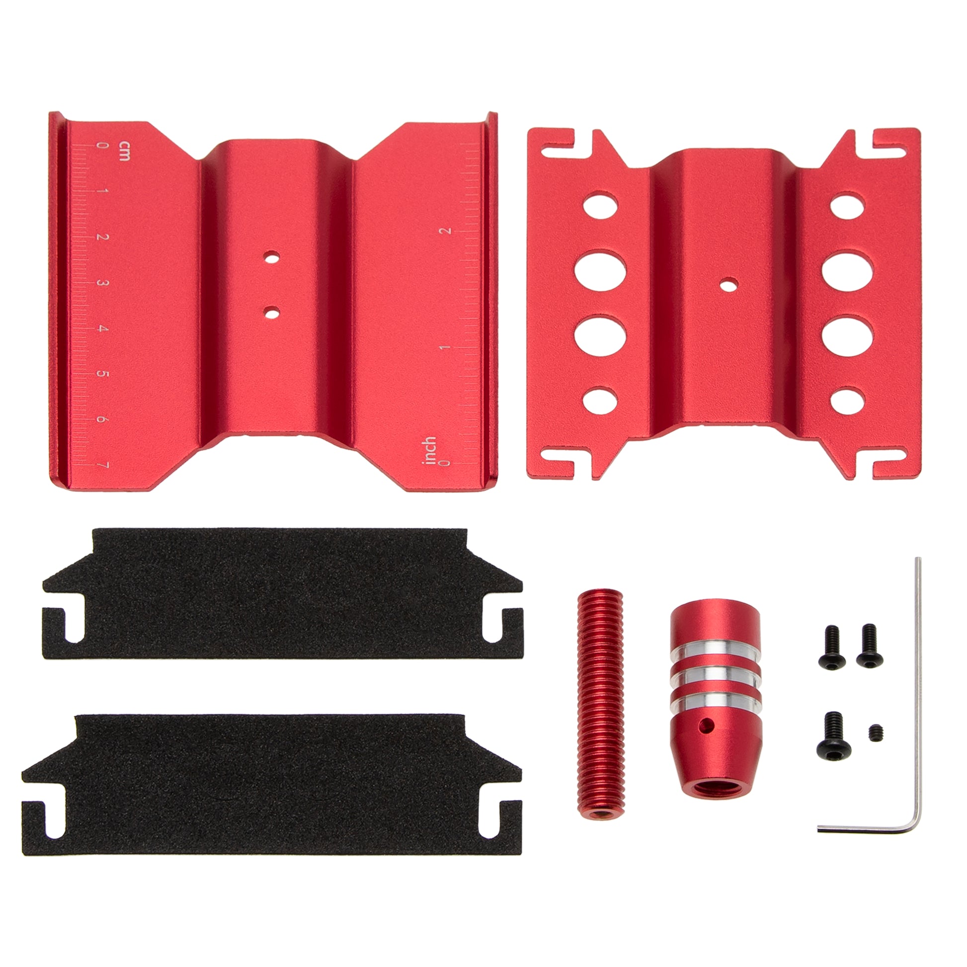 Red RC Car Work Stand package