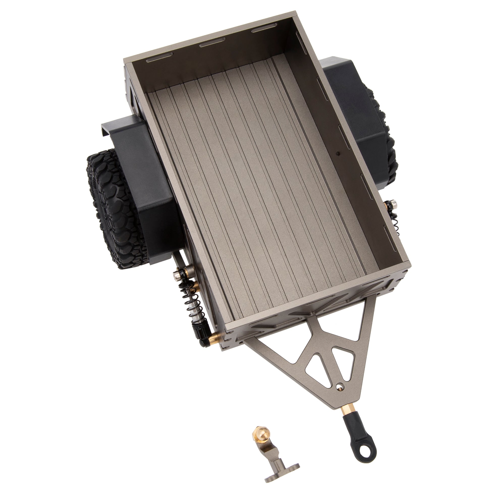 Coffee Utility trailer car with hitch for TRX4M
