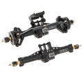 Aluminum Black Front and Rear Axle Assembly Kit TRX4M Axle