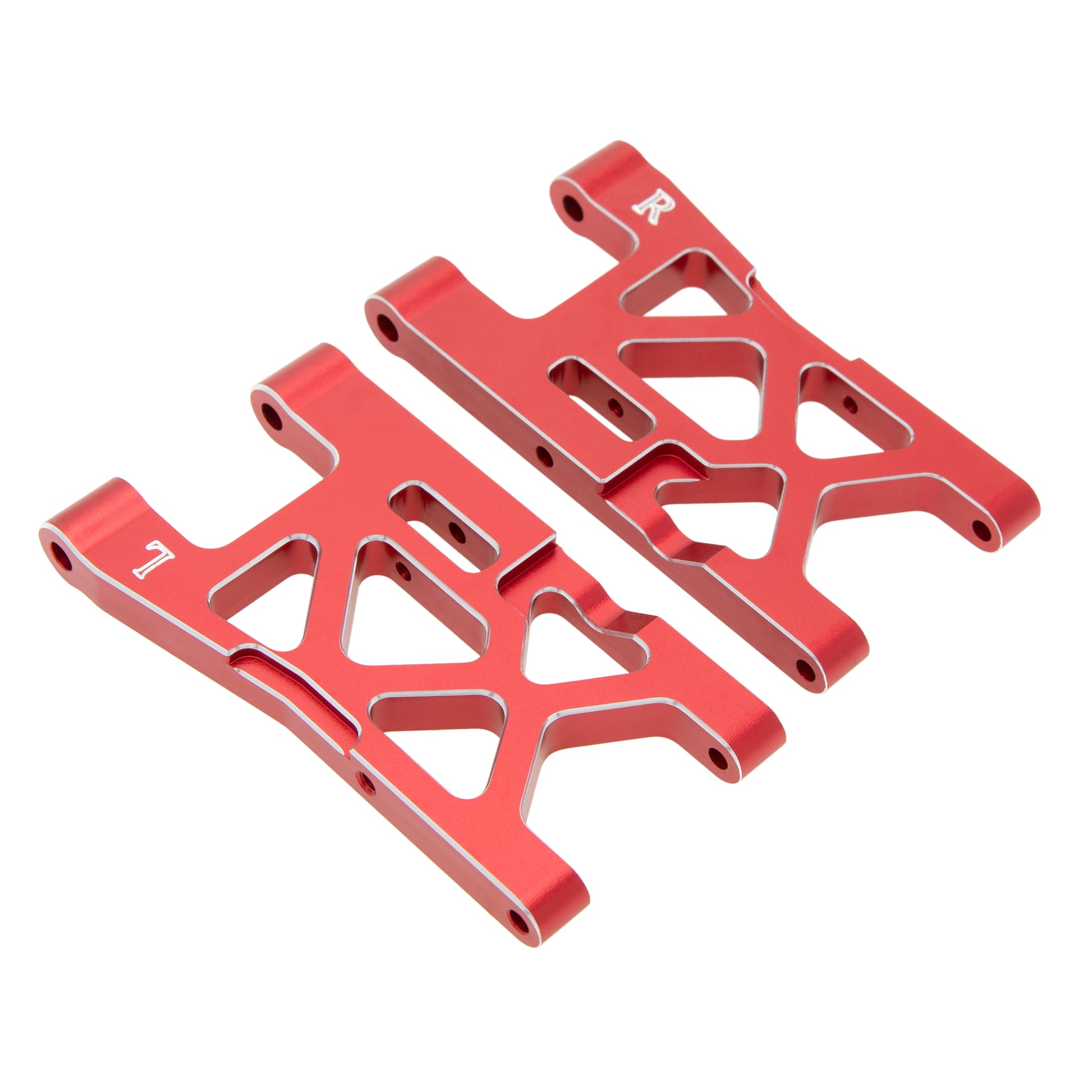 Red Front Suspension Arm Aluminum Alloy Kit For ARRMA 1/8 Mojave