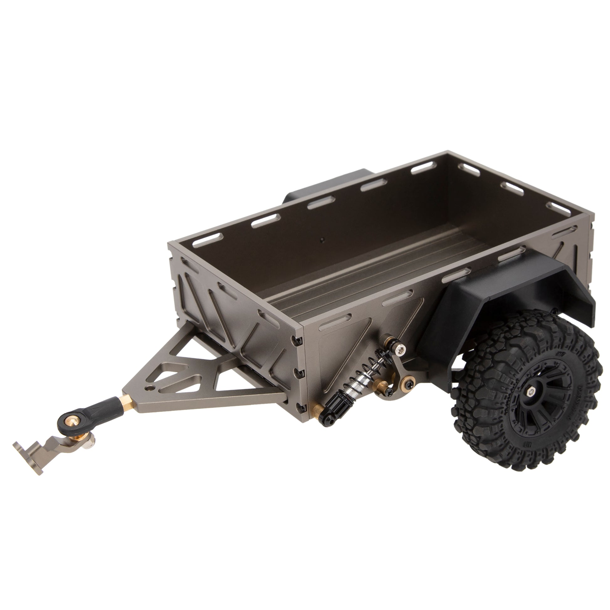 Coffee Utility trailer car with hitch for TRX4M