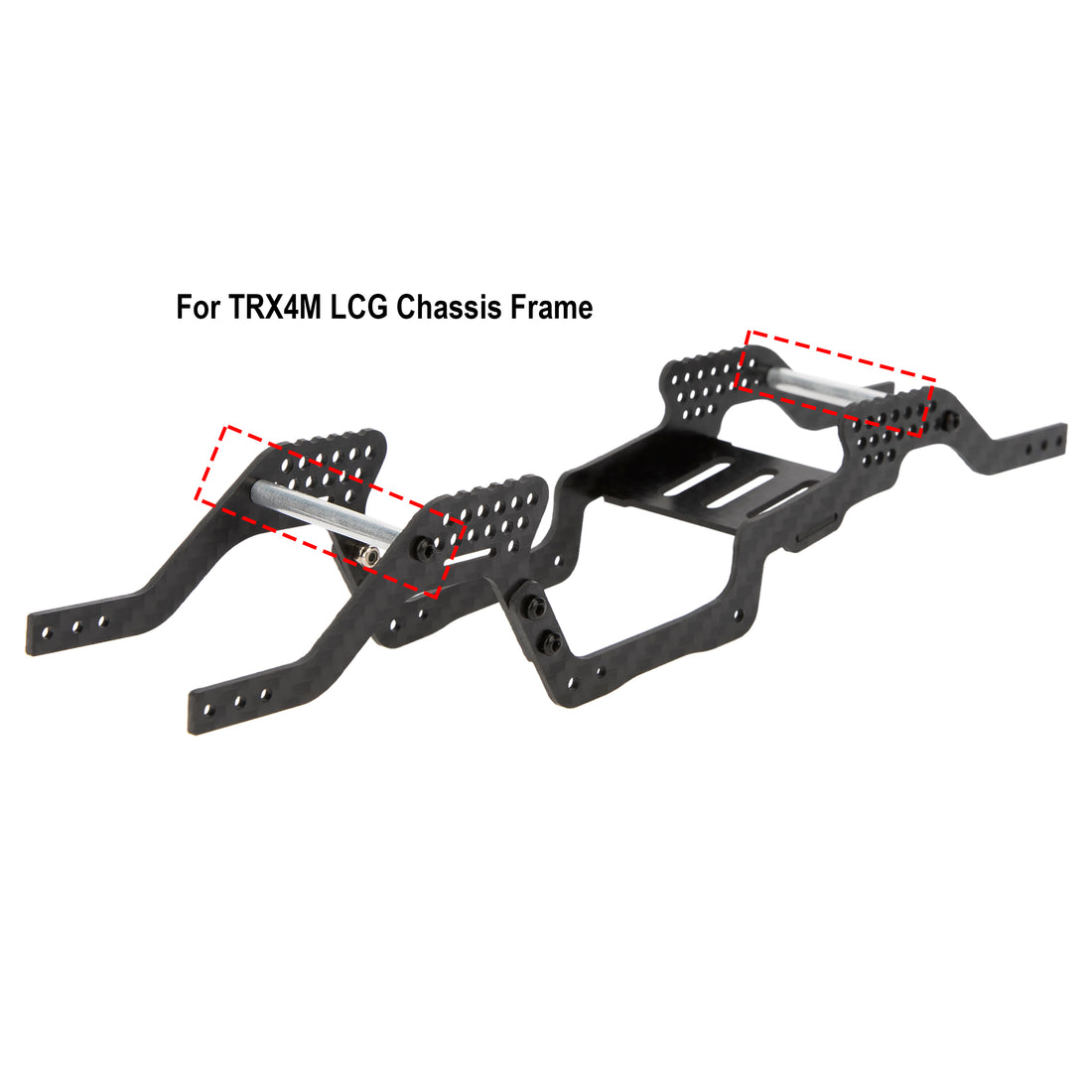 39mm &amp; 35mm Chassis Spacers for TRX4M LCG Chassis Frame Girder