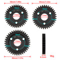 M1 Steel Spur Gear Set 36T 37T 38T