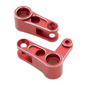Red Aluminum Alloy Steering Parts Set for ARRMA 1/8 Mojave 4X4 4S BLX