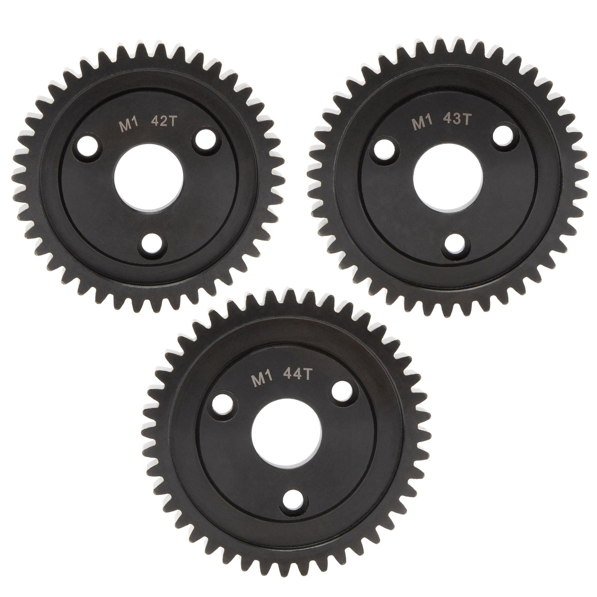 M1 Steel Spur Gear Set 42T 43T 44T