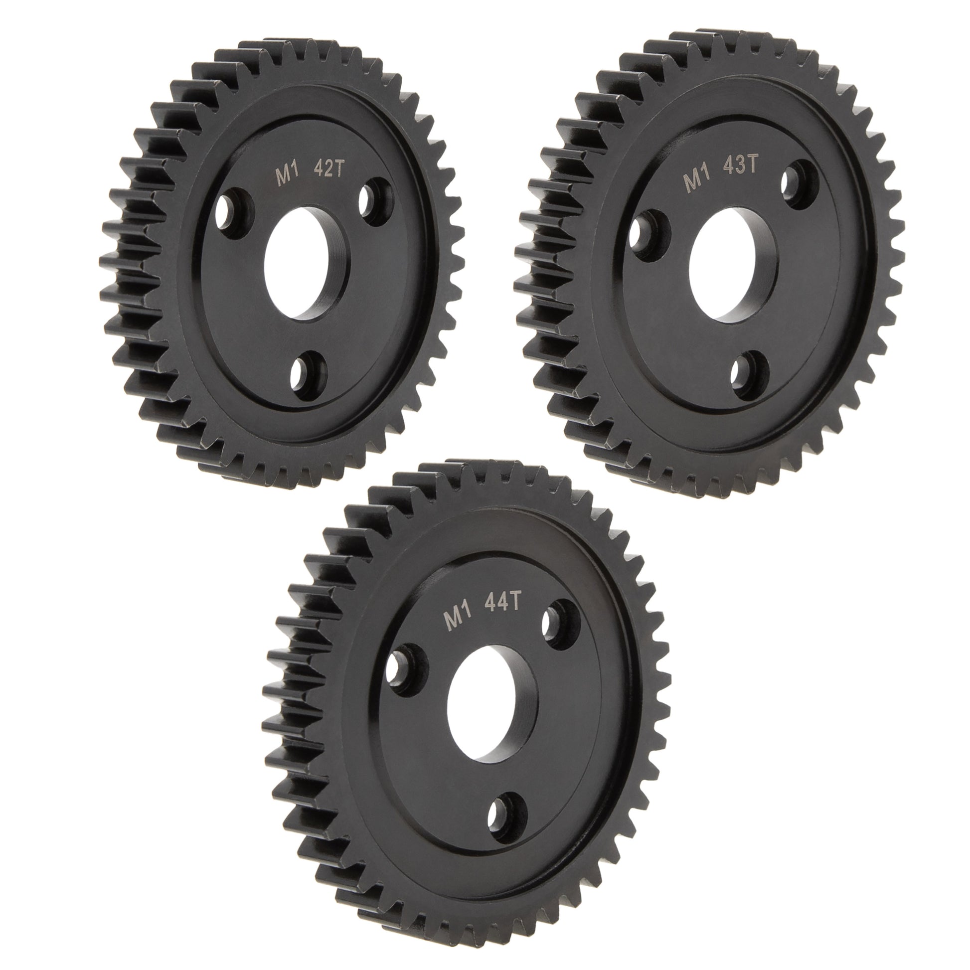 M1 Steel Spur Gear Set 42T 43T 44T