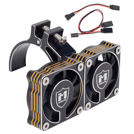  Black RC motor cooling fan heat sink 