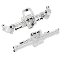 Silver Aluminum Front Rear Axle for 1/18 TRX4M