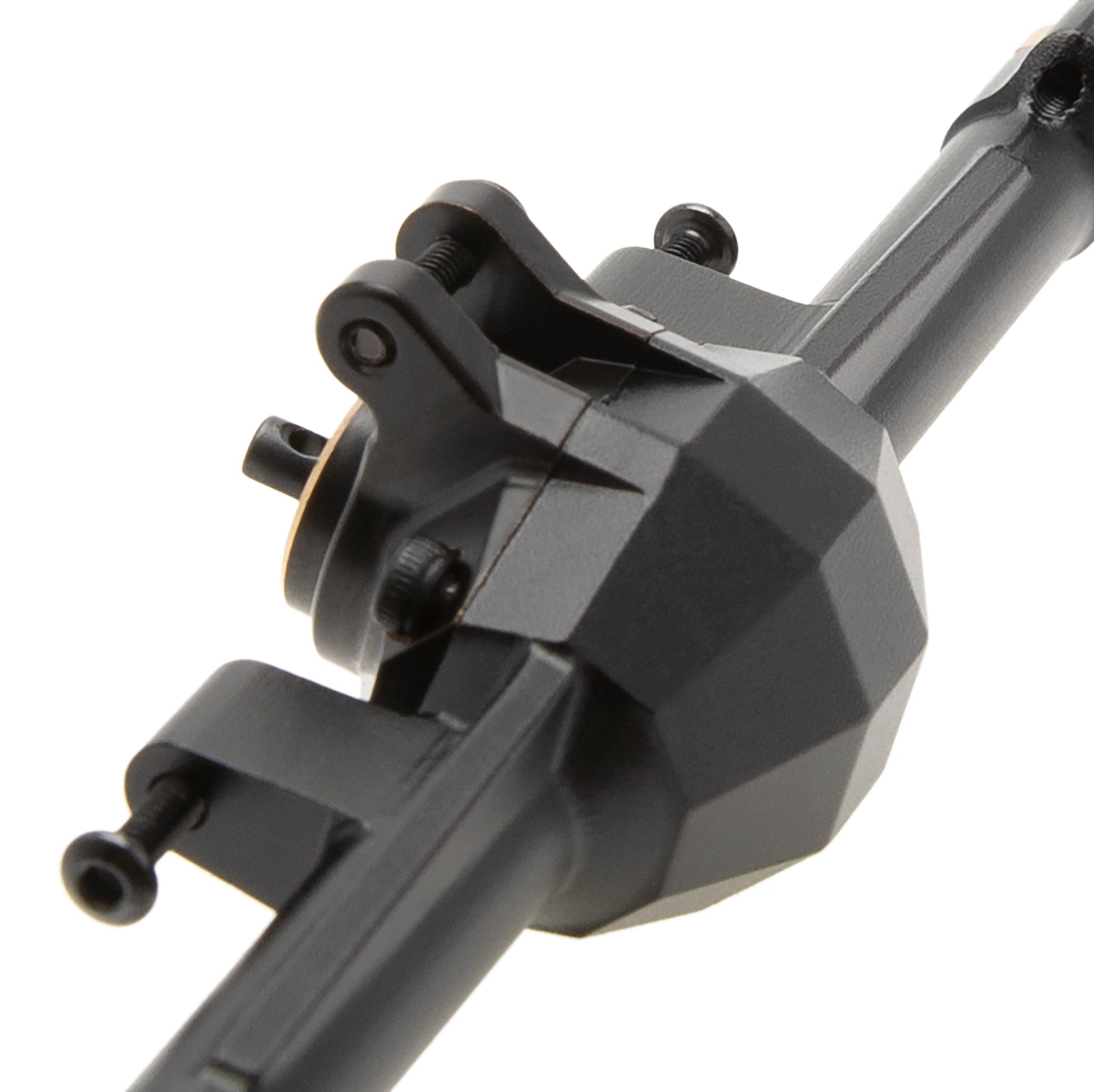 Black Isokinetic 3-Section CVD Front Axles for FCX24 /FCX18