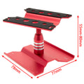 Red RC Car Work Stand size
