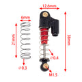  Red Aluminum Shocks size