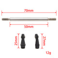 70mm Stainless Steel Link Rods Linkage Kit for TRX-4 SCX10 Tamiya CCO1