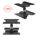 Black RC Car Work Stand with 360 degree rotation