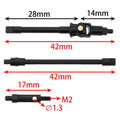 Front & Rear Portal Axle Shafts size for SCX24