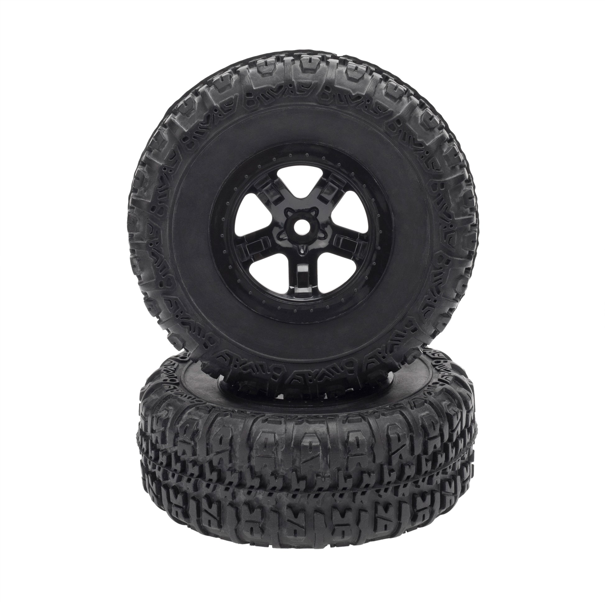 A-Black RC Truck Buggy Tires & Wheels