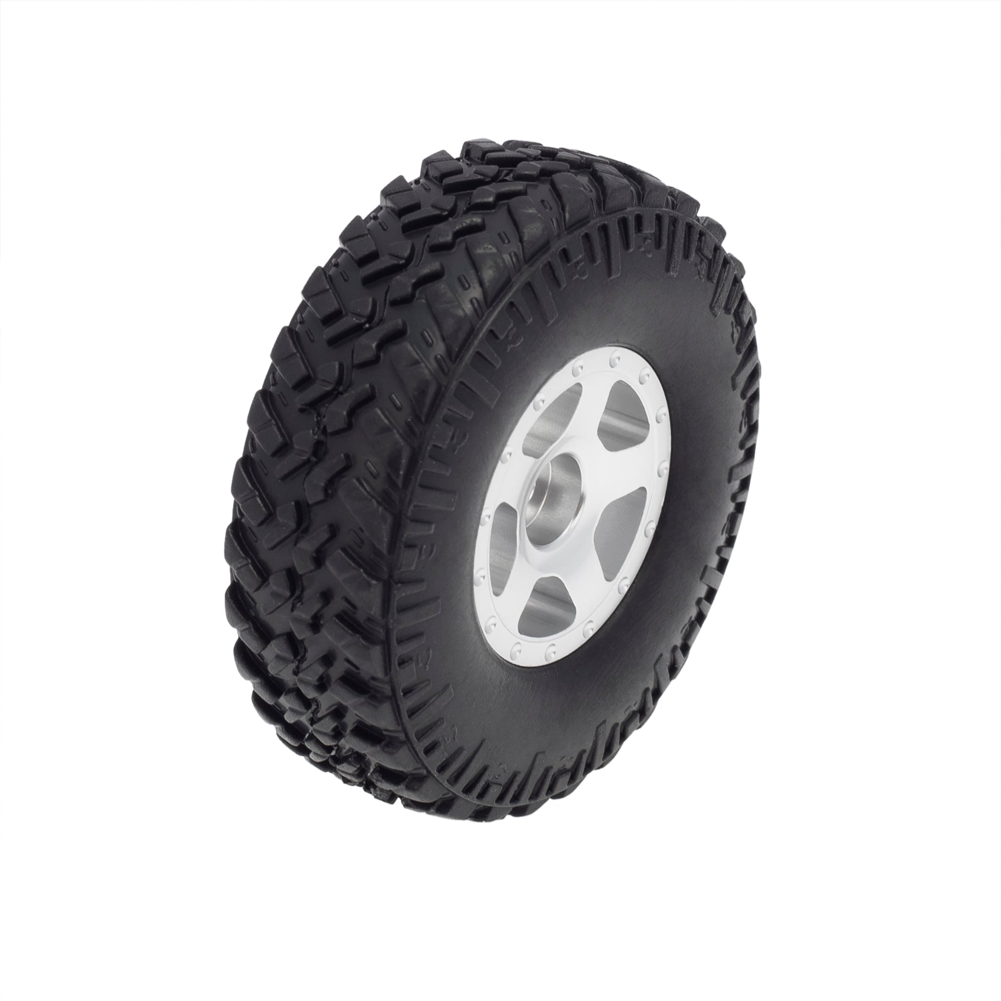 Silver A SCX24 1.0 inch wheels & Tires