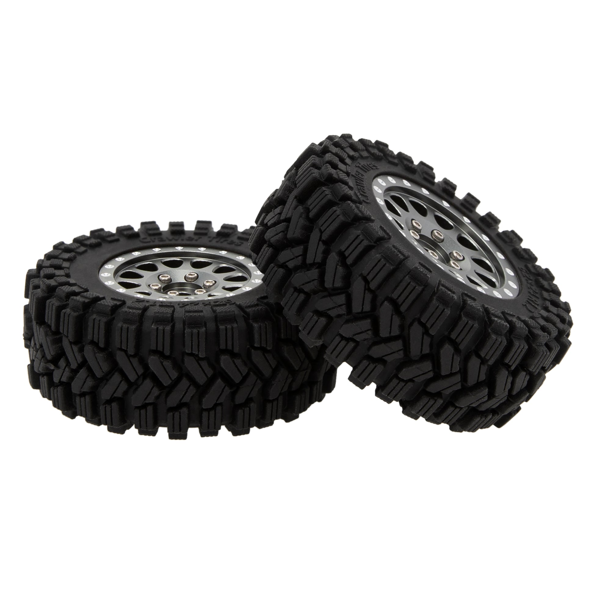 Type A Titanium 1.2-inch RC Tires for TRX4M SCX24 FCX24