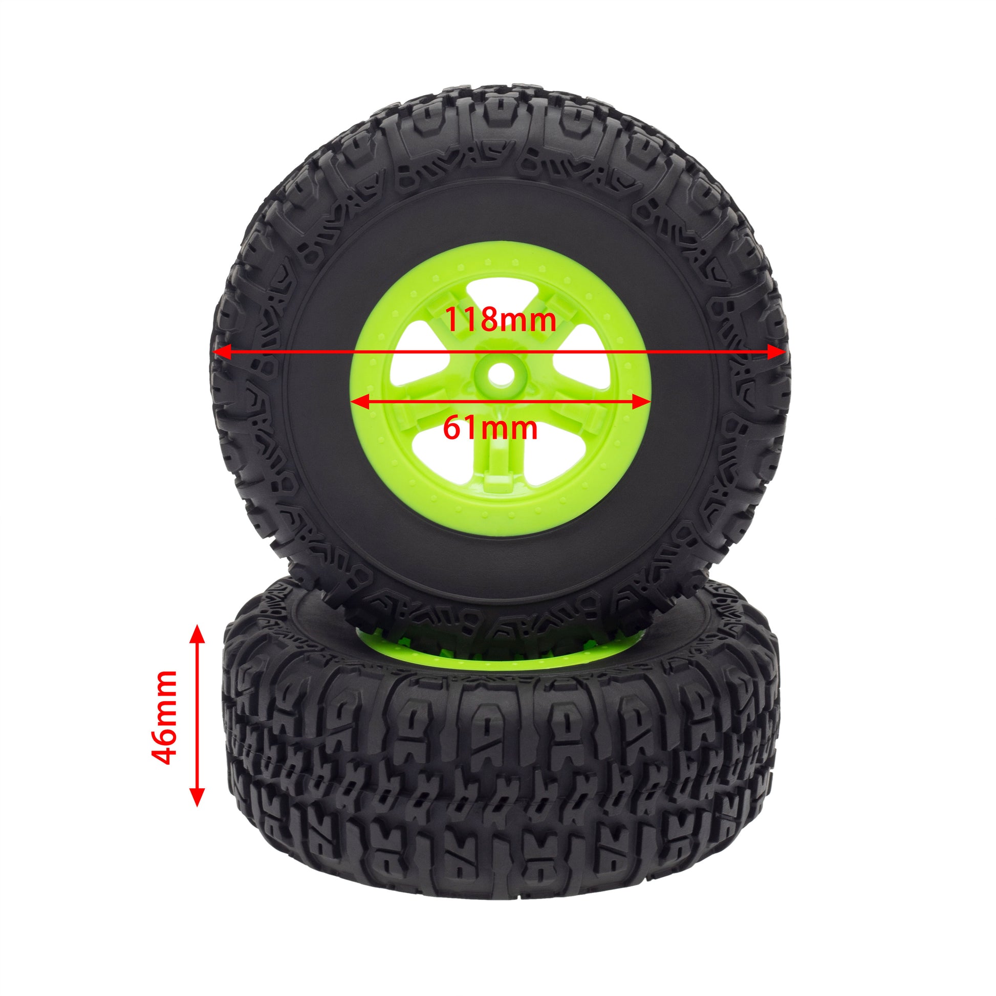 A-Green RC Truck Buggy Tires & Wheels