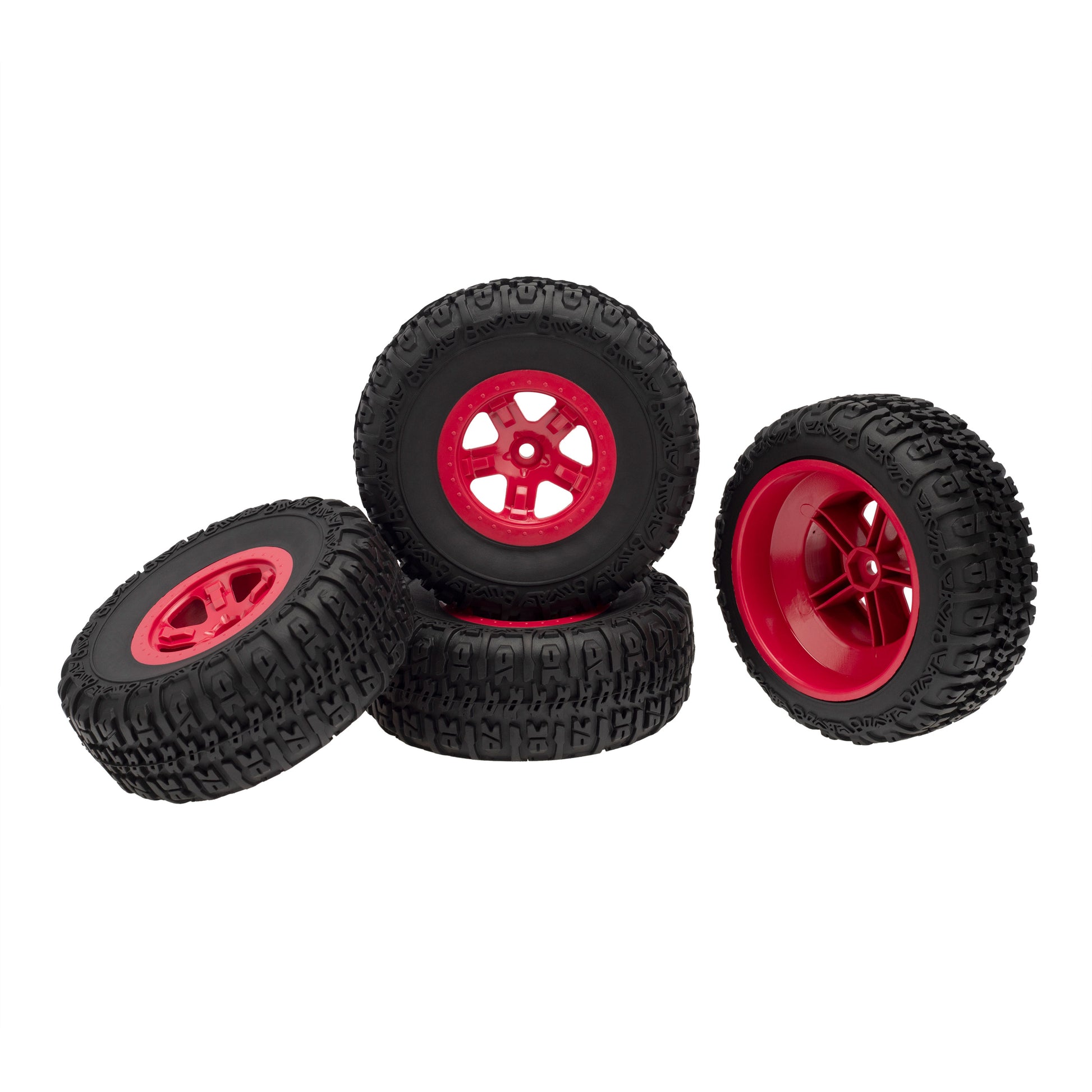 A-Red RC Truck Buggy Tires & Wheels