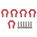 MEUS Racing U-shaped shackle metal trailer hook for SCX24 TRX4M FCX24 and other models.