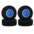 Type B Blue 1.2-inch RC Tires for TRX4M SCX24 FCX24