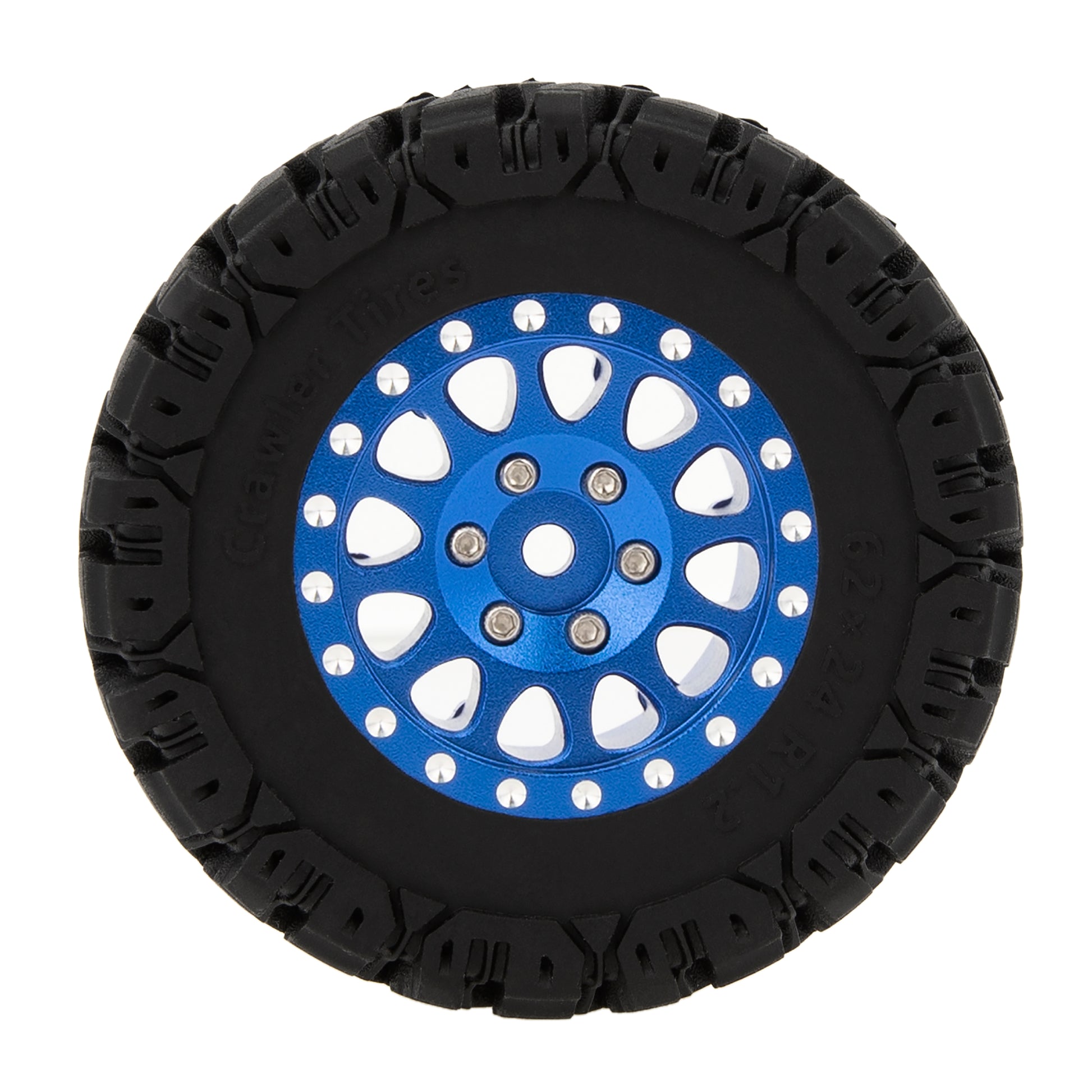 Type B Blue 1.2-inch RC Tires for TRX4M SCX24 FCX24