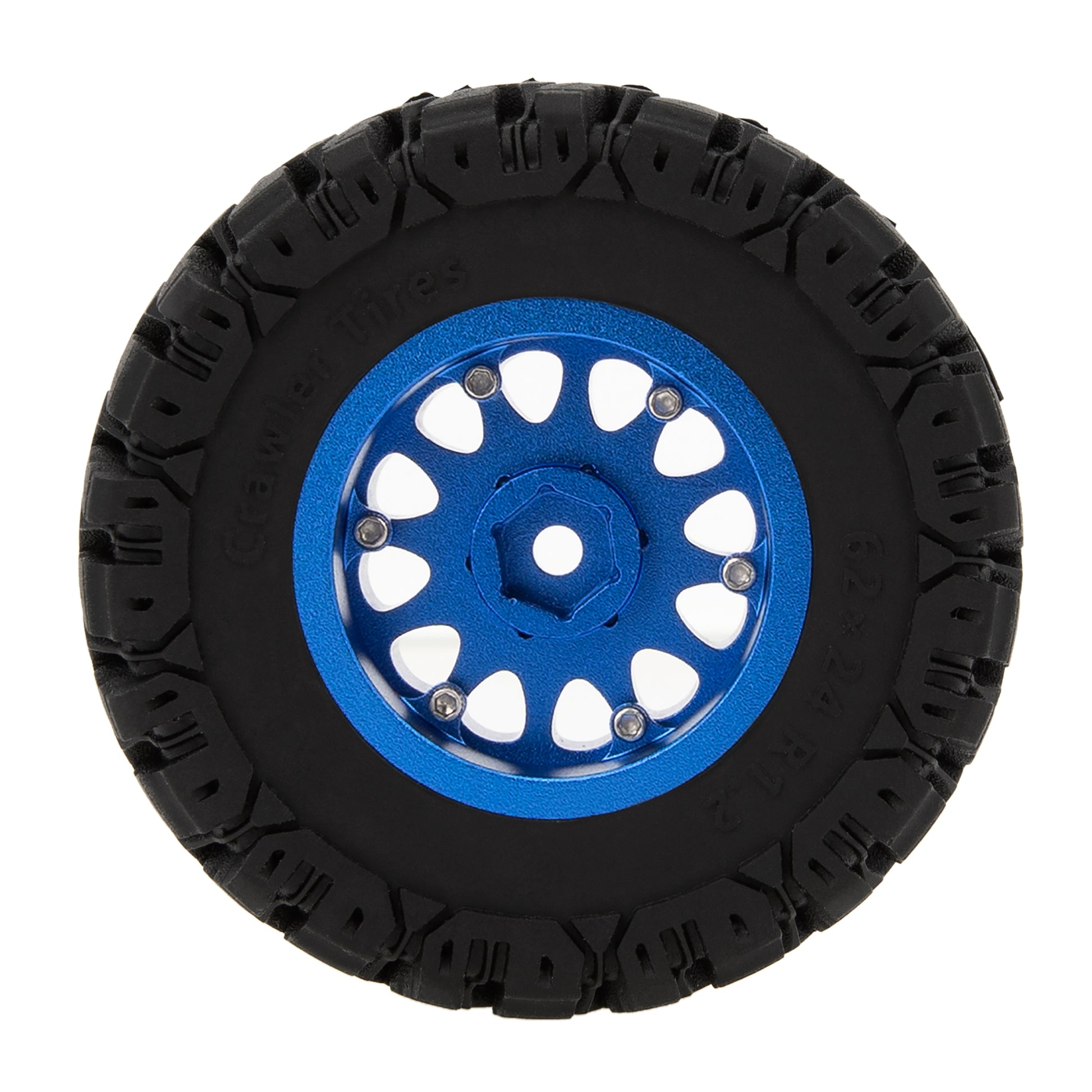 Type B Blue 1.2-inch RC Tires for TRX4M SCX24 FCX24