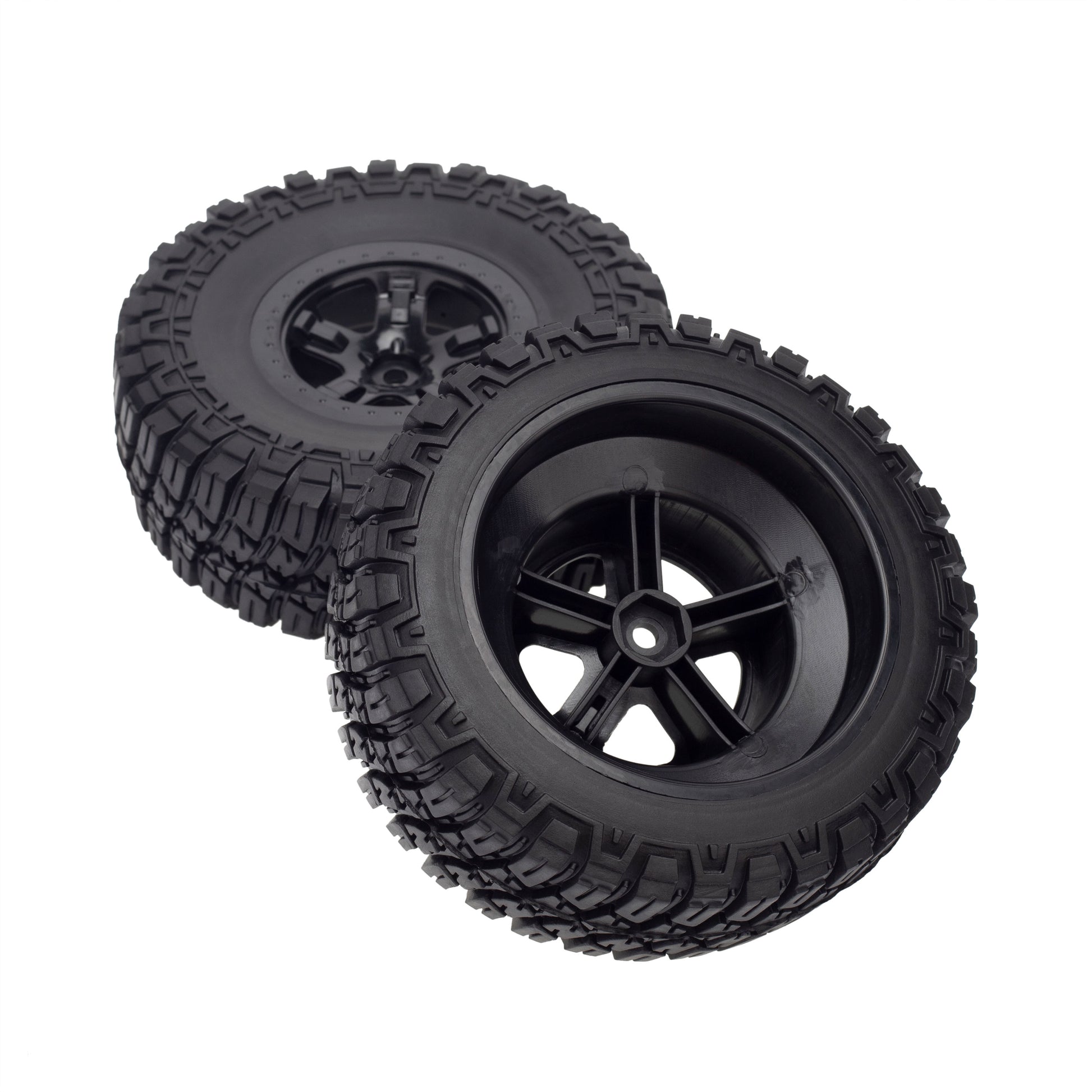 B-Black RC Truck Buggy Tires & Wheels