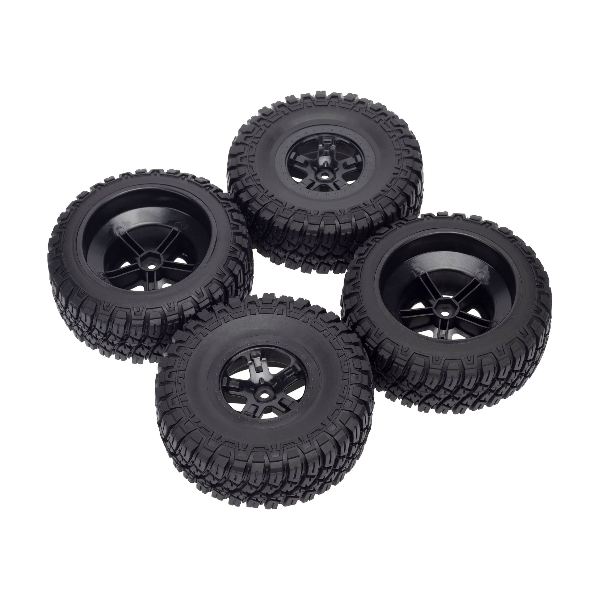 B-Black RC Truck Buggy Tires & Wheels