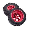 B-Red RC Truck Buggy Tires & Wheels