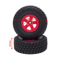 B-Red RC Truck Buggy Tires & Wheels