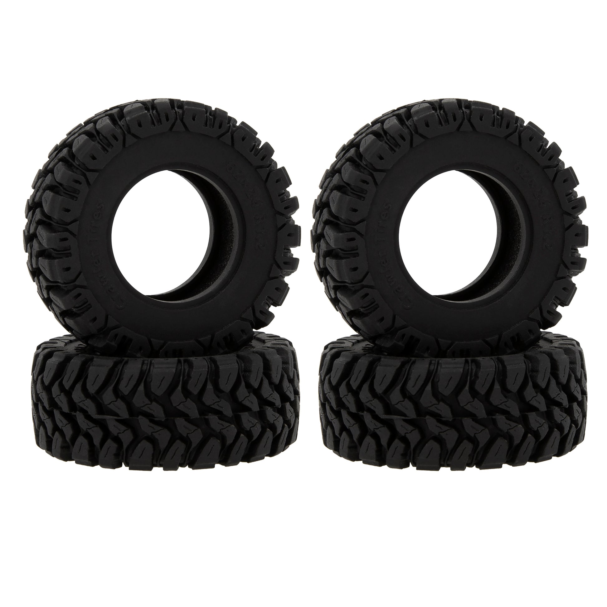 B type 1.2-inch Beadlock Tires for SCX24, TRX4M, FCX24