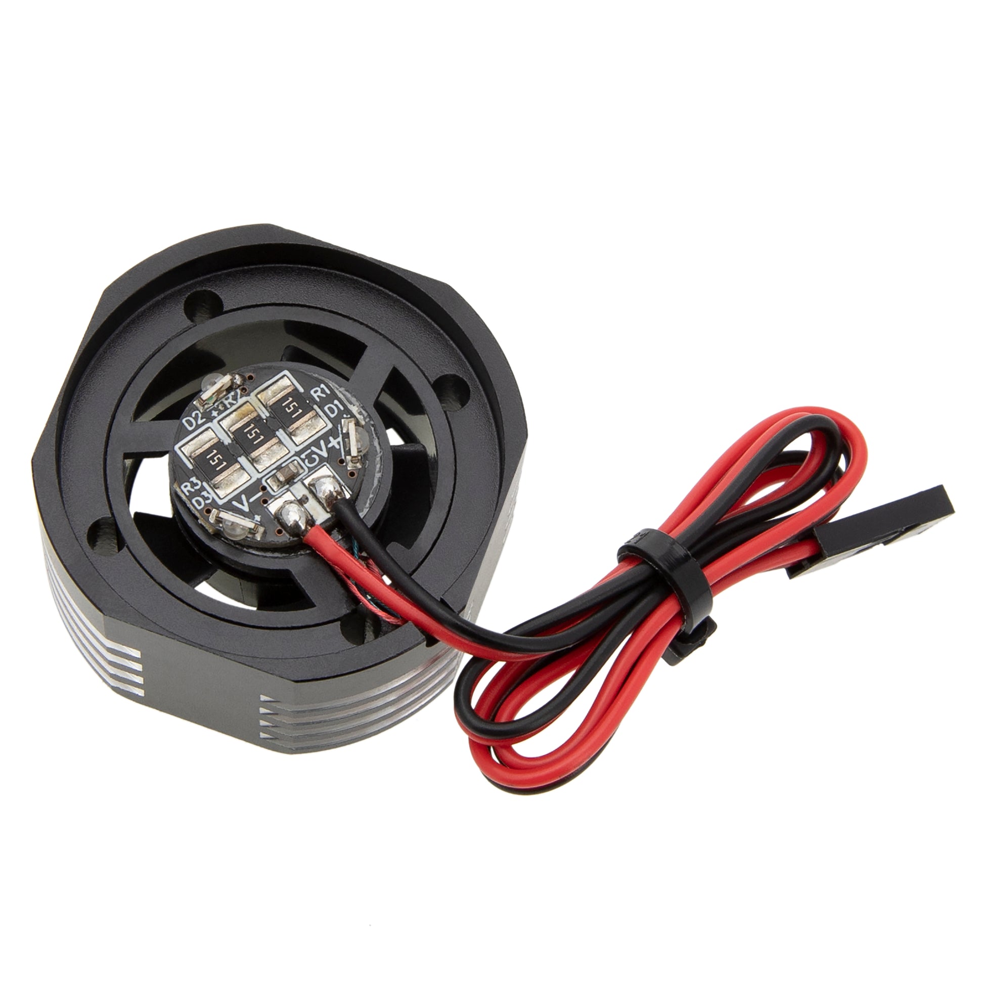 Black 25mm RC Motor Cooling Fan