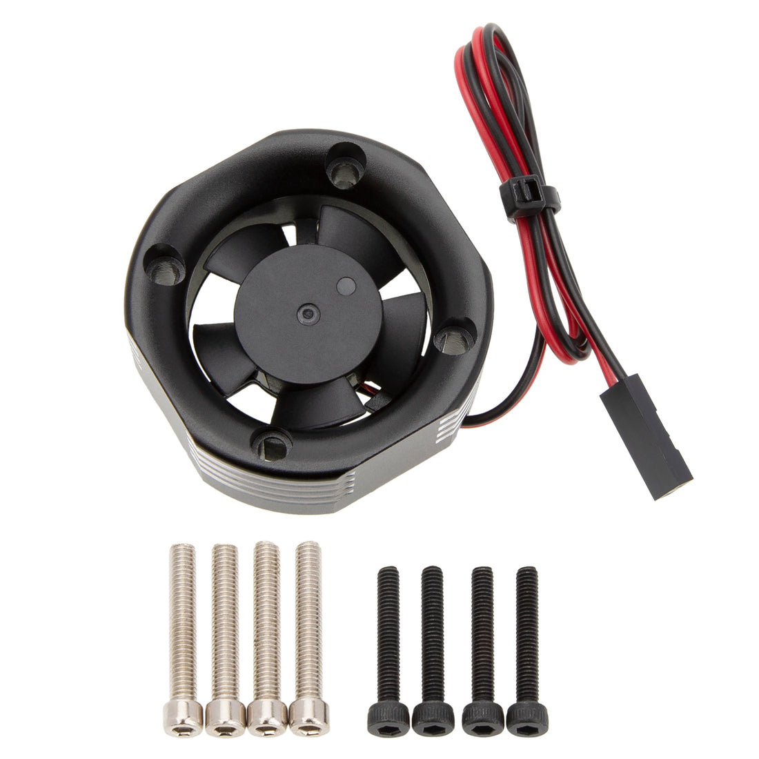 Black 30mm RC Motor Cooling Fan for 3010 motor