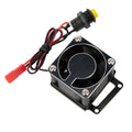 Black Sledge 1/8 RC Car 4028 Motor Cooling Fan Heatsink