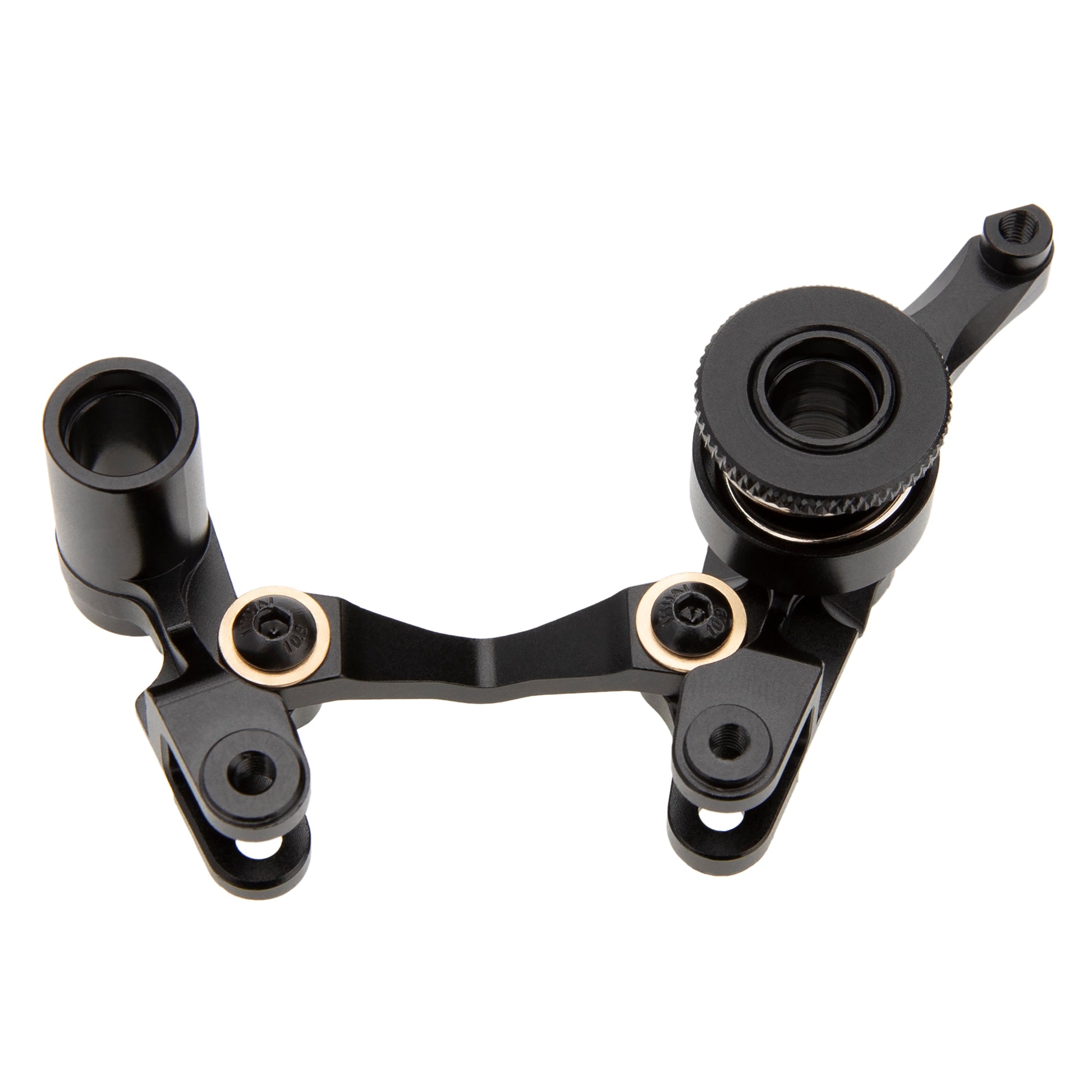 Black Aluminum Steering Bellcrank Set for Traxxas 1/10 Ford F-150 Raptor R