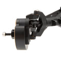 Black 1/10 Axial Capra 1.9 UTB front axle steering knuckle 