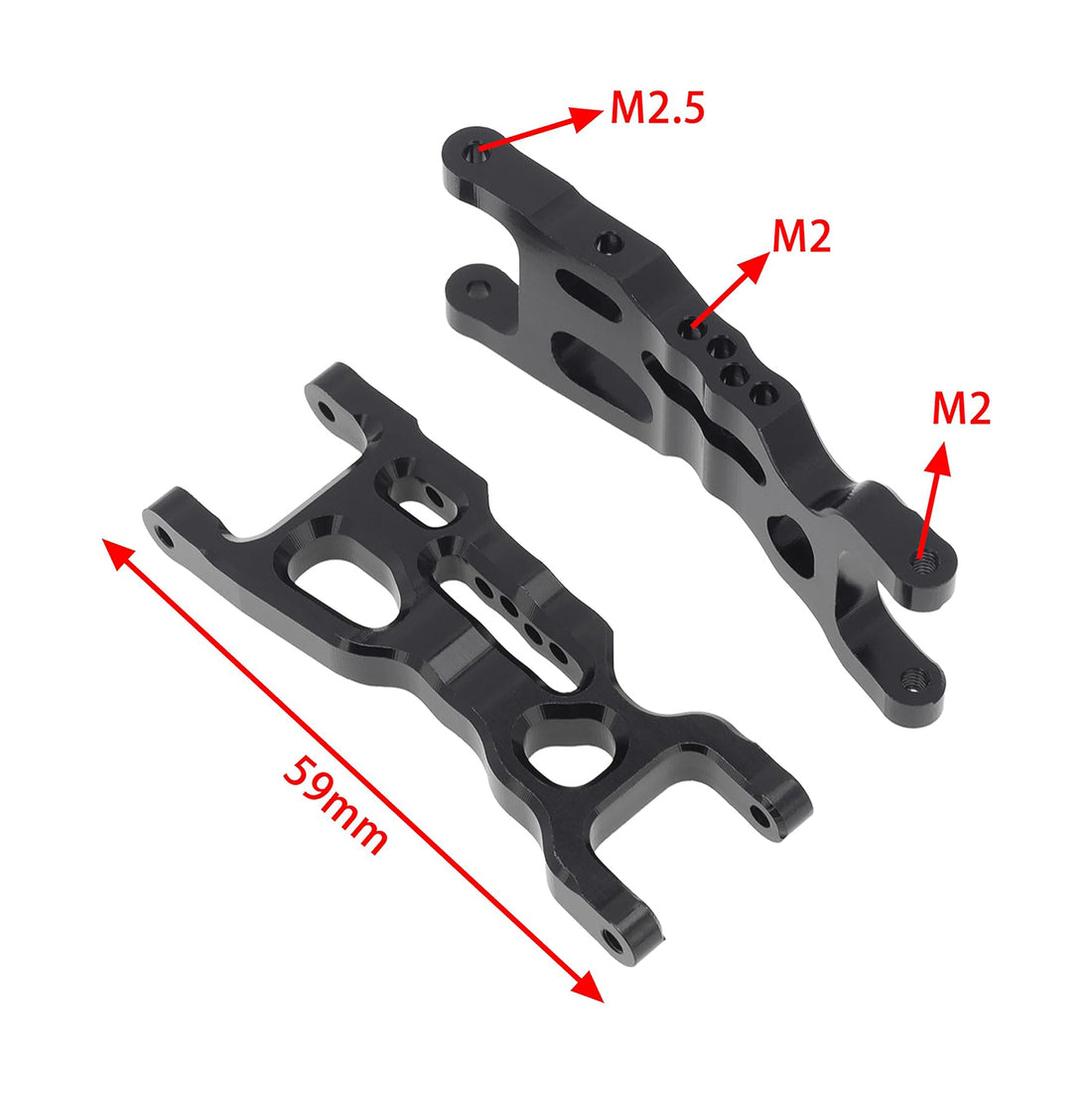 Metal Steering Knuckle Suspension Arms Set