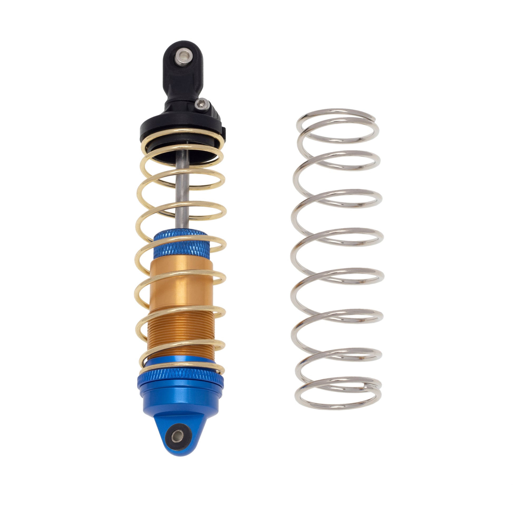 Blue 113mm Aluminum Alloy Shock Absorber with spare spring
