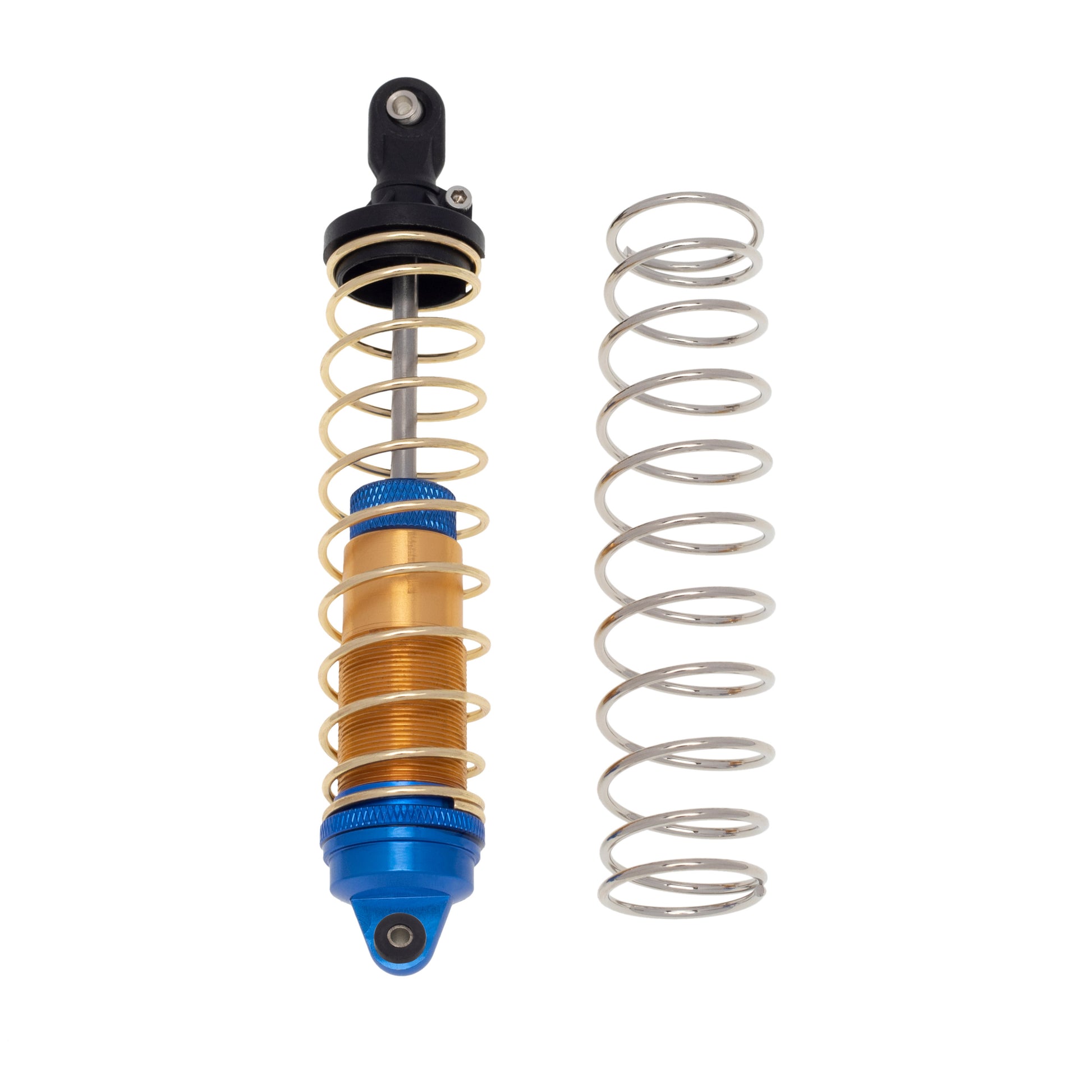 Blue 133mm Aluminum Alloy Shock Absorber with spare spring