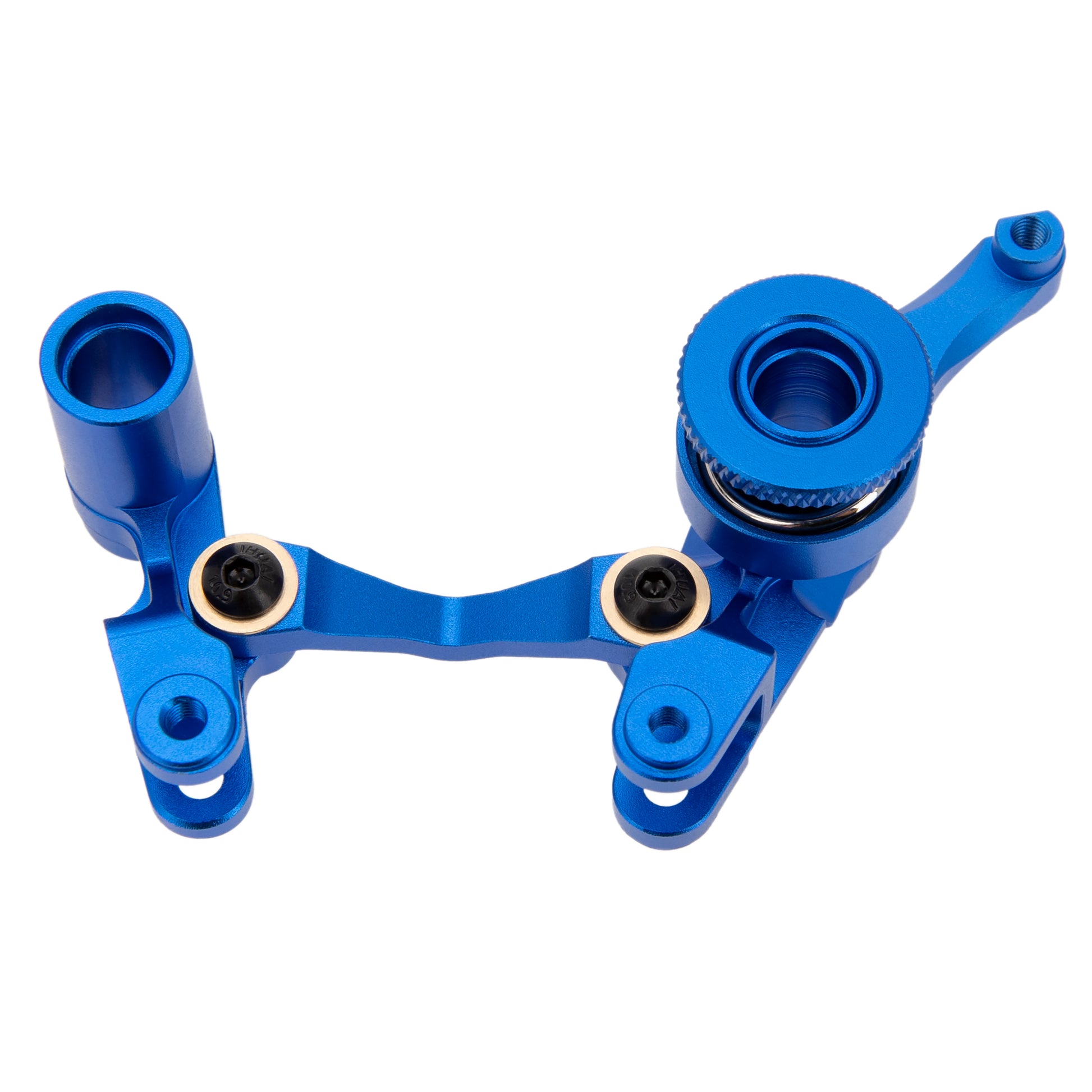 Blue Aluminum Steering Bellcrank Set for Traxxas 1/10 Ford F-150 Raptor R